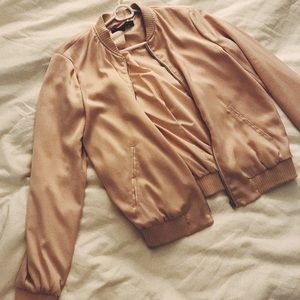 Pale Pink Bomber